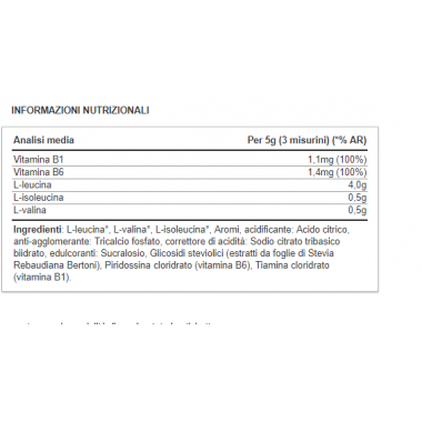 BCAA+ 8:1:1 Polvere 300g Gusto Mela verde