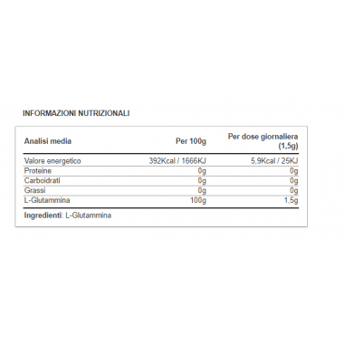 Glutammina+ Polvere 300 grammi