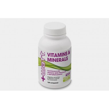 +Watt- Vitamins & Minerals 120cpr