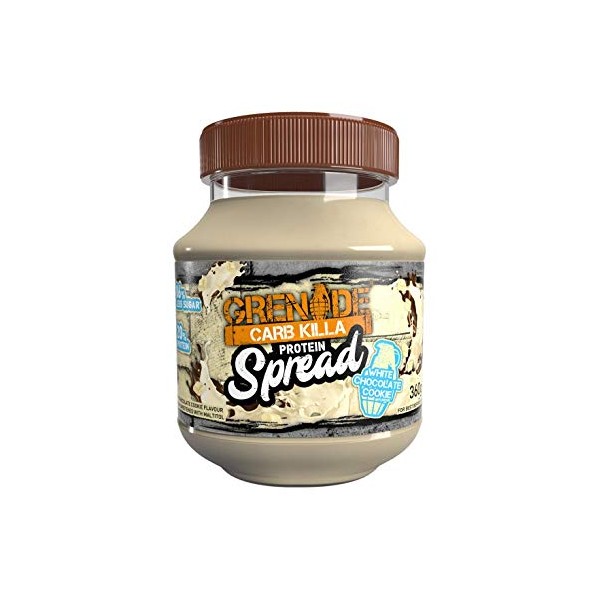 Grenade Carb Killa Protein Spread 360g-White Chocolate Cookie