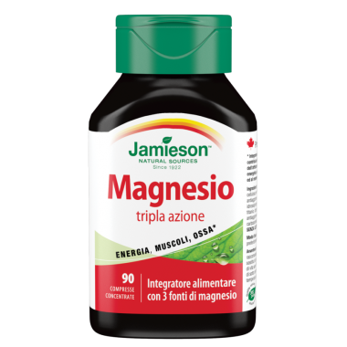 Jamieson- Magnesio A Tripla Azione  90cpr