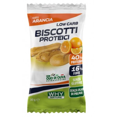 low carb BISCOTTI PROTEICI 30G why nature