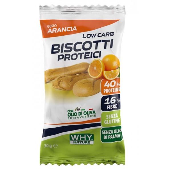 low carb BISCOTTI PROTEICI 30G why nature