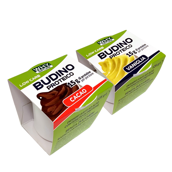 Budino proteico 125g Why nature