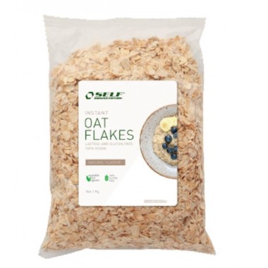 SELF Fiocchi di Avena Instant Oat Flakes (1kg, Neutro)