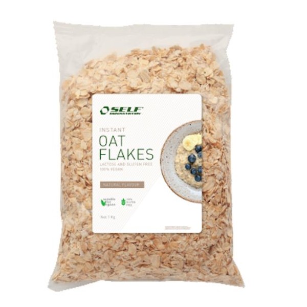 SELF Fiocchi di Avena Instant Oat Flakes (1kg, Neutro)