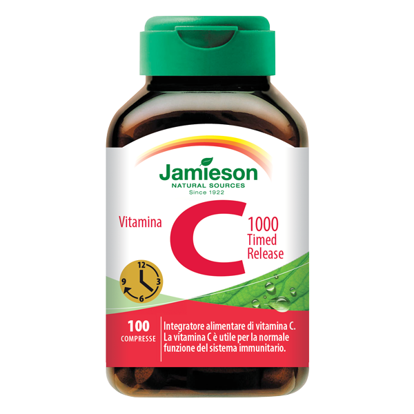 VITAMINA C 1000 TIMED RELEASE 100 CPR