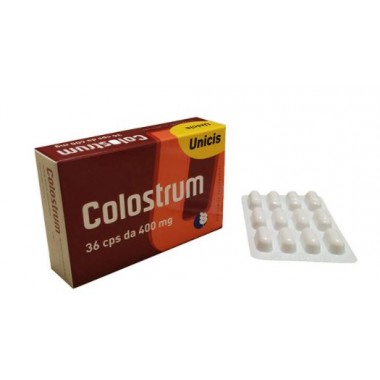 Colostrum Unicis (36caps x 400mg) Integratore