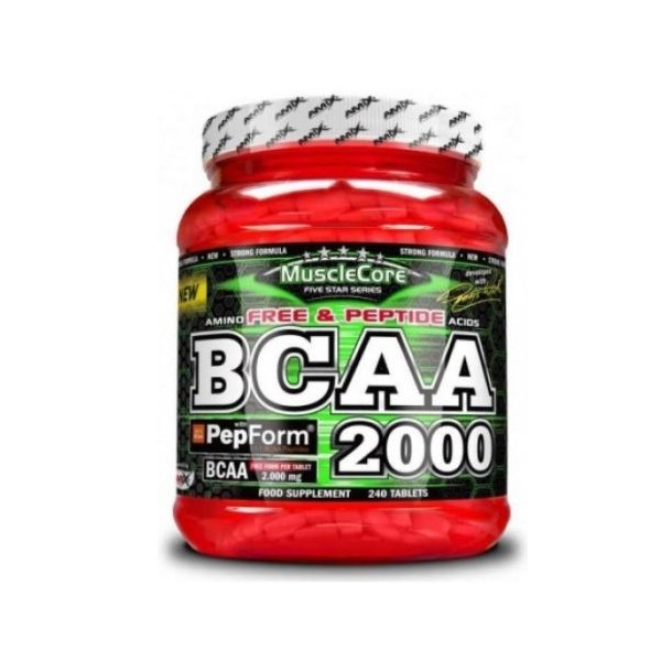 MuscleCore – BCAA 2000 (240cps) Integratore