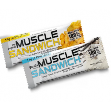 NEW!MUSCLE SANDWICH (56g) - SNACK PROTEICO