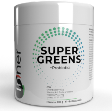 INNER SUPER GREENS + PROBIOTICI (200g)