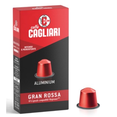 Gran Rossa Caffè – 10 capsule in alluminio da 5g