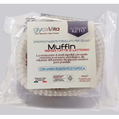 GLYCO MUFFIN CACAO ARANCIA (40g) - gluten free KETO