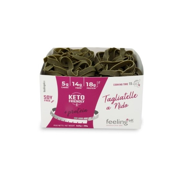 [NEW] TAGLIATELLE A NIDO SPINACI (200g) - KETO PASTA FEELING OK