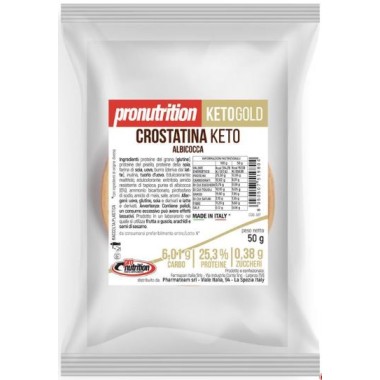 CROSTATINA KETO ALBICOCCA (50g)