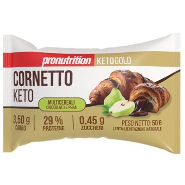 CORNETTO PERA CIOCCOLATO (50g) - KETO