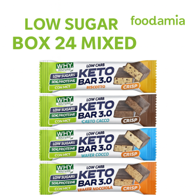 KETO BAR 3.0 (30g) - BOX MISTO 24pzz