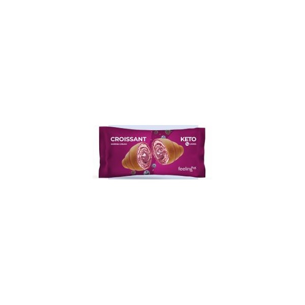 [NEW] CROISSANT +PROTEIN VARIEGATO FRUTTI DI BOSCO - (50g) - KETO