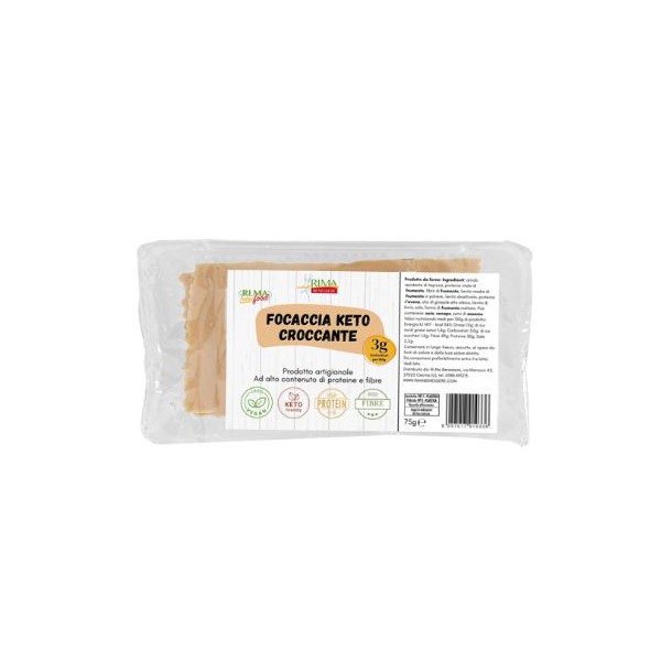 FOCACCIA KETO CROCCANTE (75g) - KETO