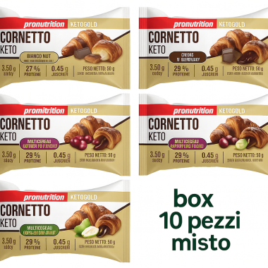 [MIX BOX] CORNETTO KETO (10x50g) - KETO