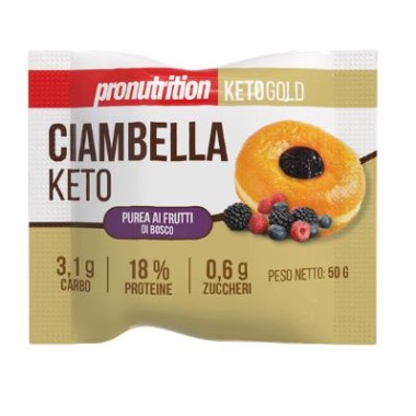 CIAMBELLLA KETO FRUTTI DI BOSCO (50g)