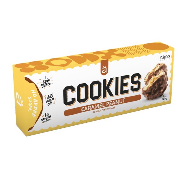 NANO COOKIES (128g) - CARAMEL PEANUT