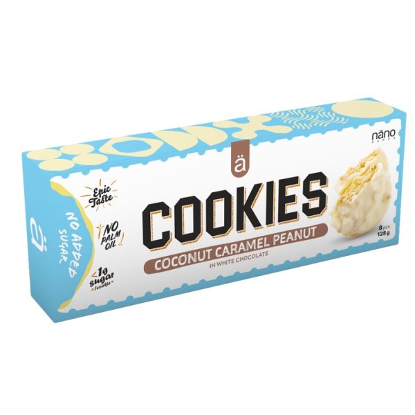 NANO COOKIES (128g) - COCONUT CARAMEL PEANUT
