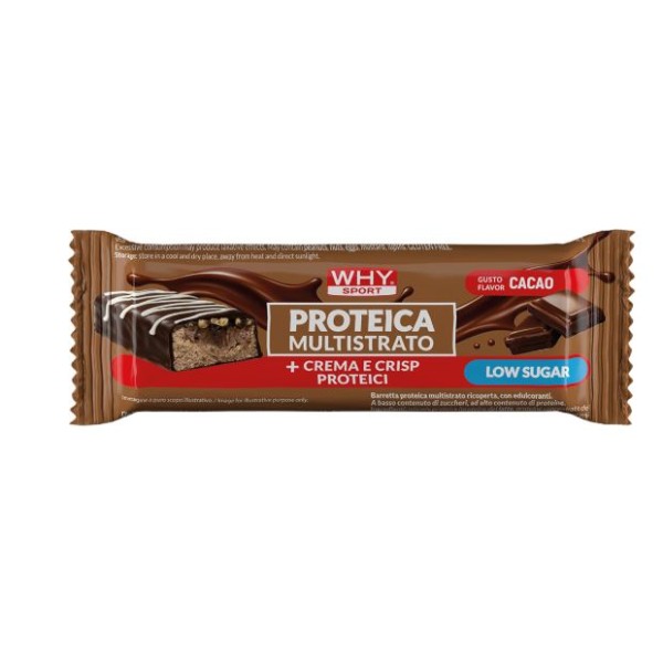WHY SPORT PROTEICA MULTISTRATO (12x60g) - SENZA GLUTINE