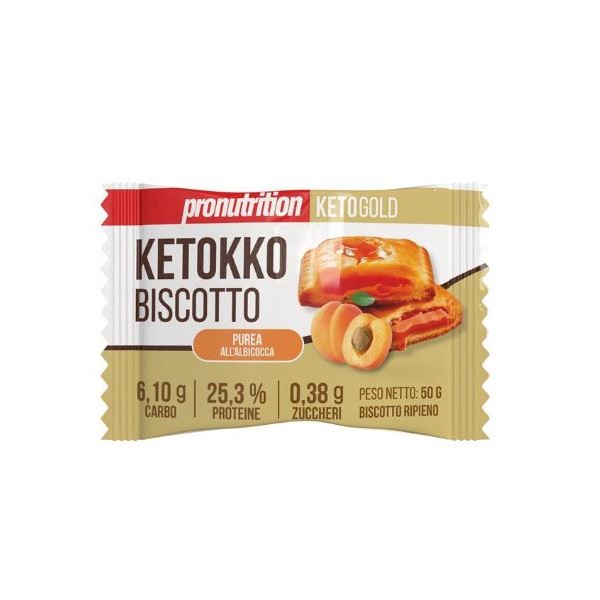KETOKKO BISCOTTO ALBICOCCA (50g) - LOWCARB