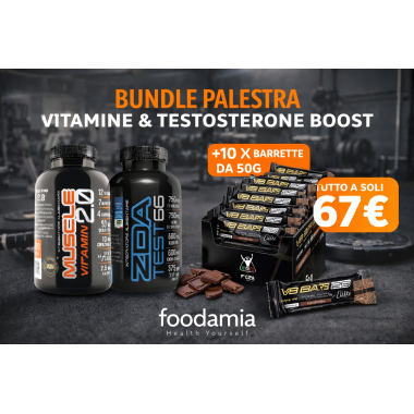 BUNDLE VITAMINE + TESTO BOOSTER + BARRETTE