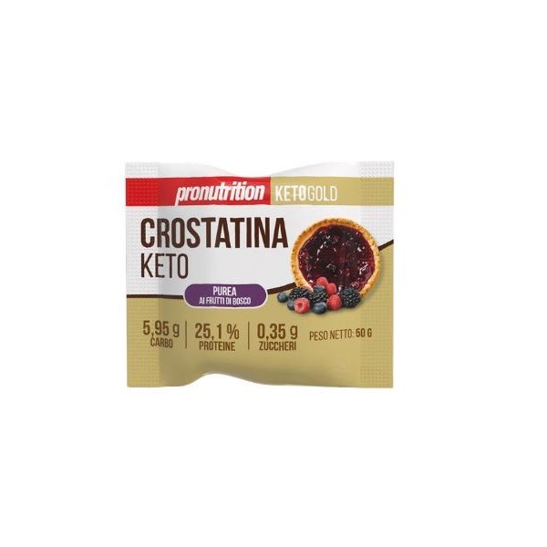 CROSTATINA KETO FRUTTI DI BOSCO (50g) - KETO