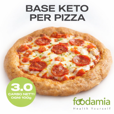 KETOPIZZA Base per Pizza Low Carb (190g) - KLEAF - KETO