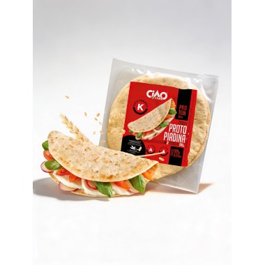 PROTOPIADINA STAGE 1 (2x50g) - KETO PIADINA PROTEICA LOW...