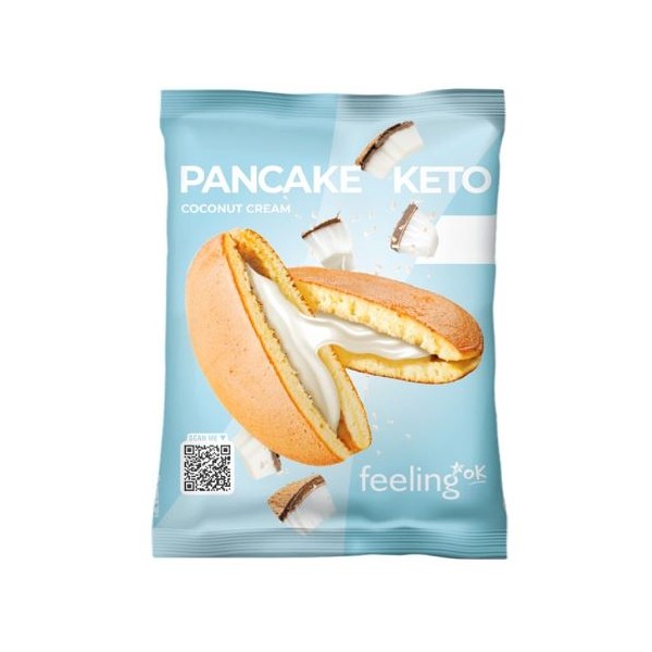 KETO PANCAKE COCCO (50g) - LOW CARB FEELING OK