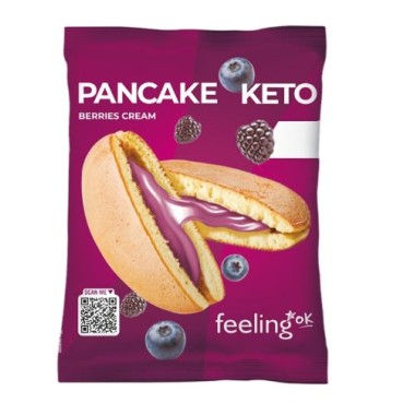 KETO PANCAKE FRUTTI DI BOSCO (50g) - LOW CARB FEELING OK