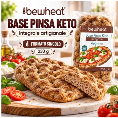 BASE PINSA KETO INTEGRALE (230g) - BEWheat